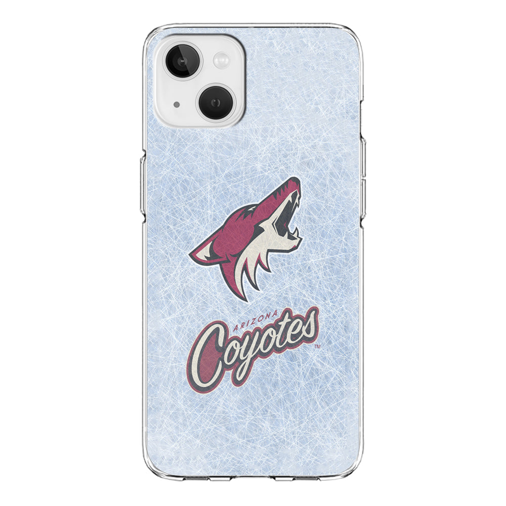 Hockey Arizona Coyotes NHL 002 iPhone 15 Case-Phone Case-Clear Soft Case-Altracase