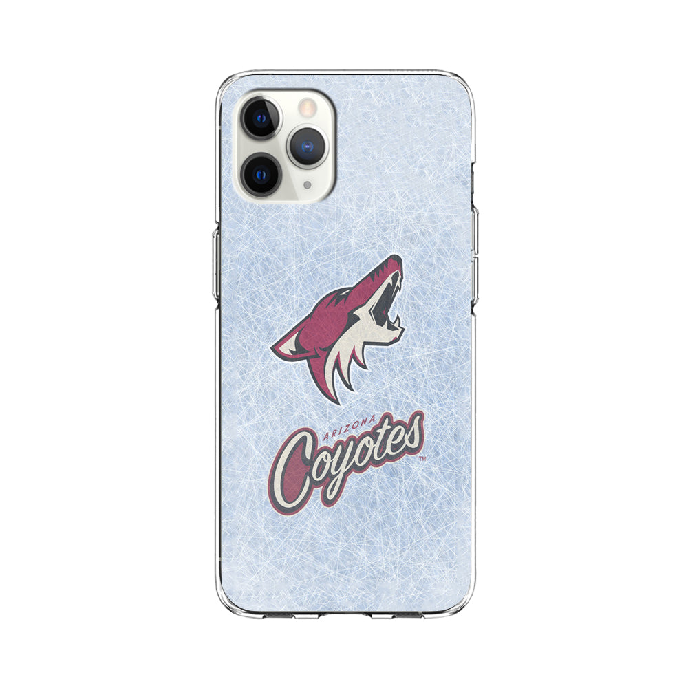 Hockey Arizona Coyotes NHL 002 iPhone 11 Pro Max Case-Phone Case-Clear Soft Case-Altracase