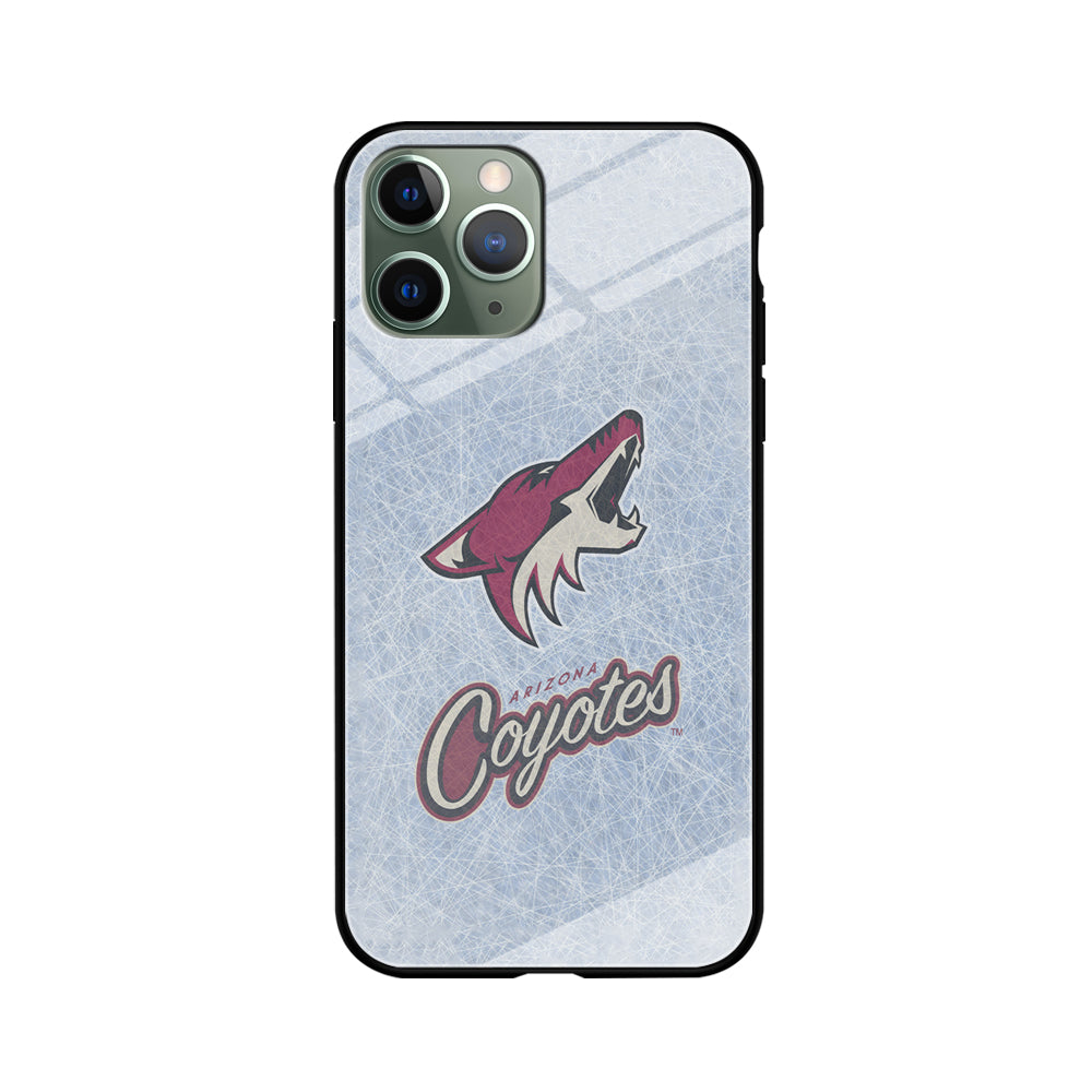 Hockey Arizona Coyotes NHL 002 iPhone 11 Pro Max Case-Phone Case-Tempered Glass Case-Altracase