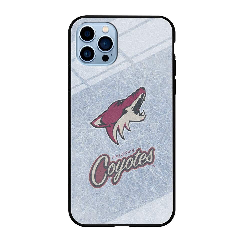 Hockey Arizona Coyotes NHL 002 iPhone 12 Pro Max Case-Phone Case-Tempered Glass Case-Altracase