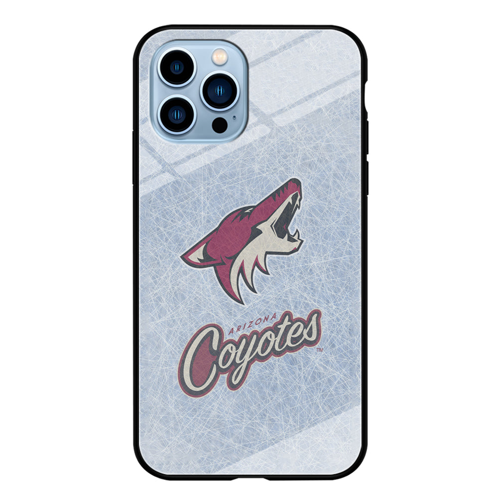 Hockey Arizona Coyotes NHL 002 iPhone 15 Pro Case-Phone Case-Tempered Glass Case-Altracase
