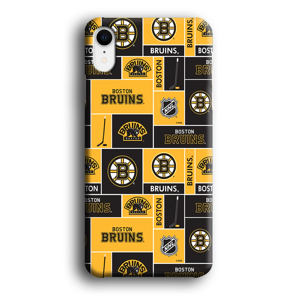 Hockey Boston Bruins NHL 001 iPhone XR Case-Phone Case-3D Case-Altracase