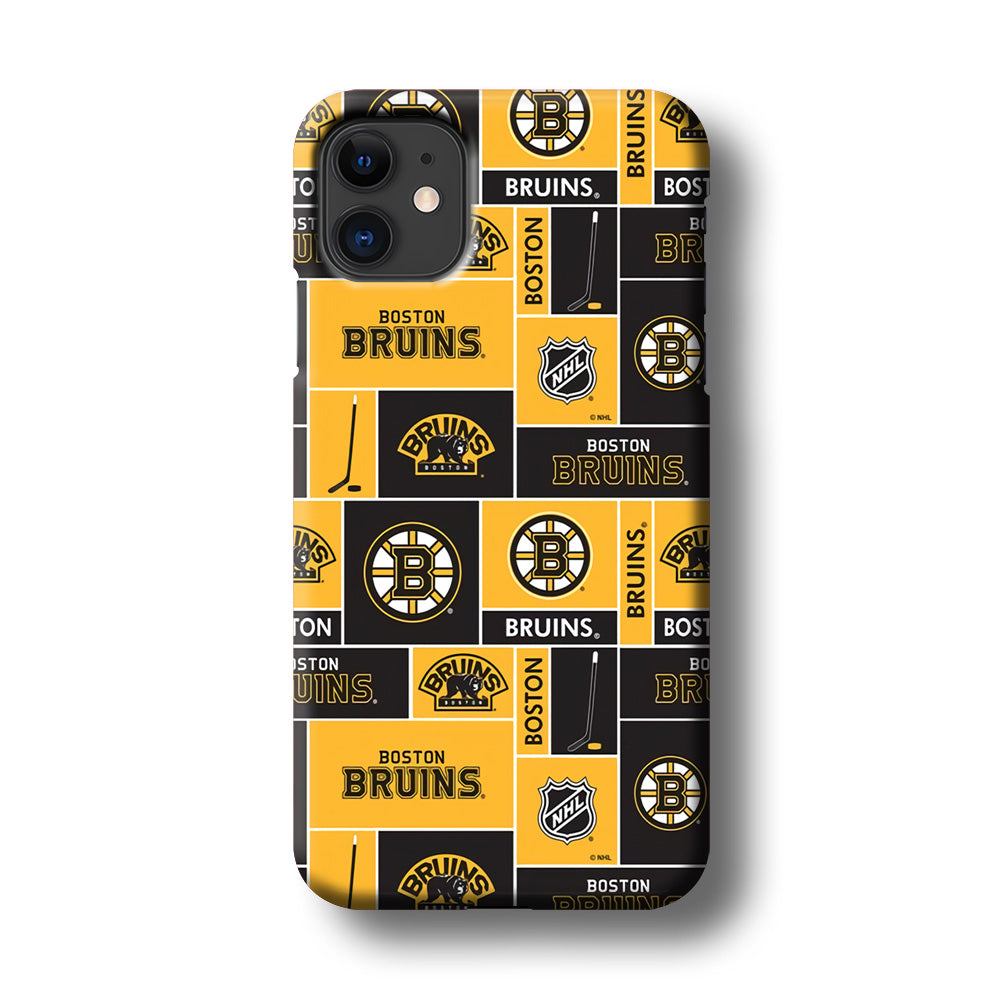 Hockey Boston Bruins NHL 001 iPhone 11 Case-Phone Case-3D Case-Altracase