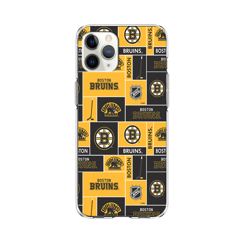 Hockey Boston Bruins NHL 001 iPhone 11 Pro Max Case-Phone Case-Clear Soft Case-Altracase