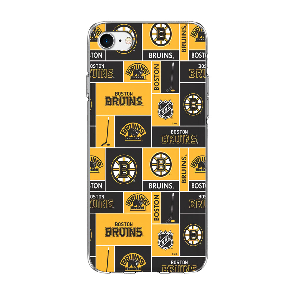 Hockey Boston Bruins NHL 001 iPhone 7 Case-Phone Case-Clear Soft Case-Altracase