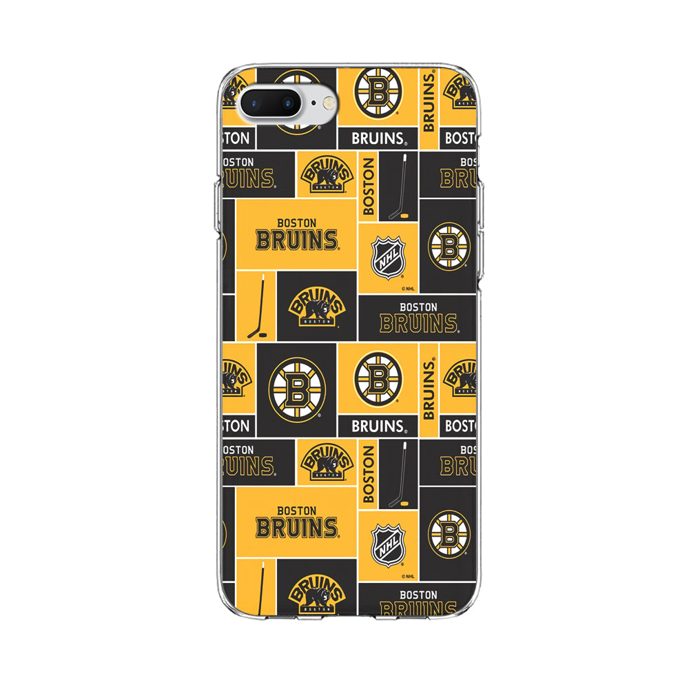 Hockey Boston Bruins NHL 001 iPhone 7 Plus Case-Phone Case-Clear Soft Case-Altracase