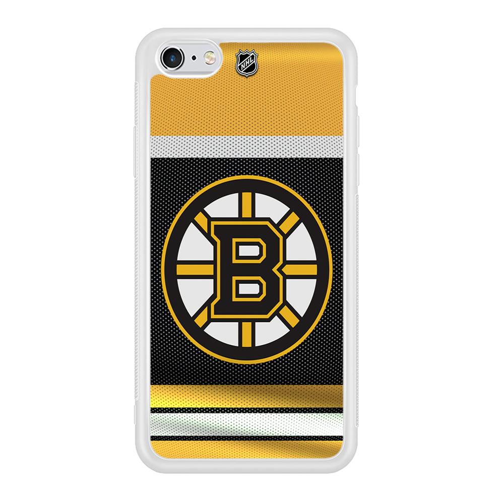 Hockey Boston Bruins NHL 002 iPhone 6 | 6s Case-Phone Case-Rubber White (2D Case)-Altracase