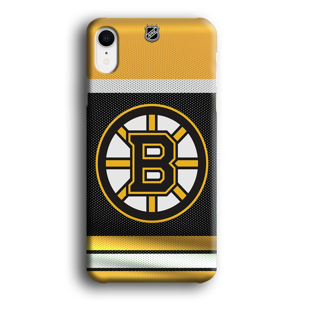 Hockey Boston Bruins NHL 002 iPhone XR Case-Phone Case-3D Case-Altracase