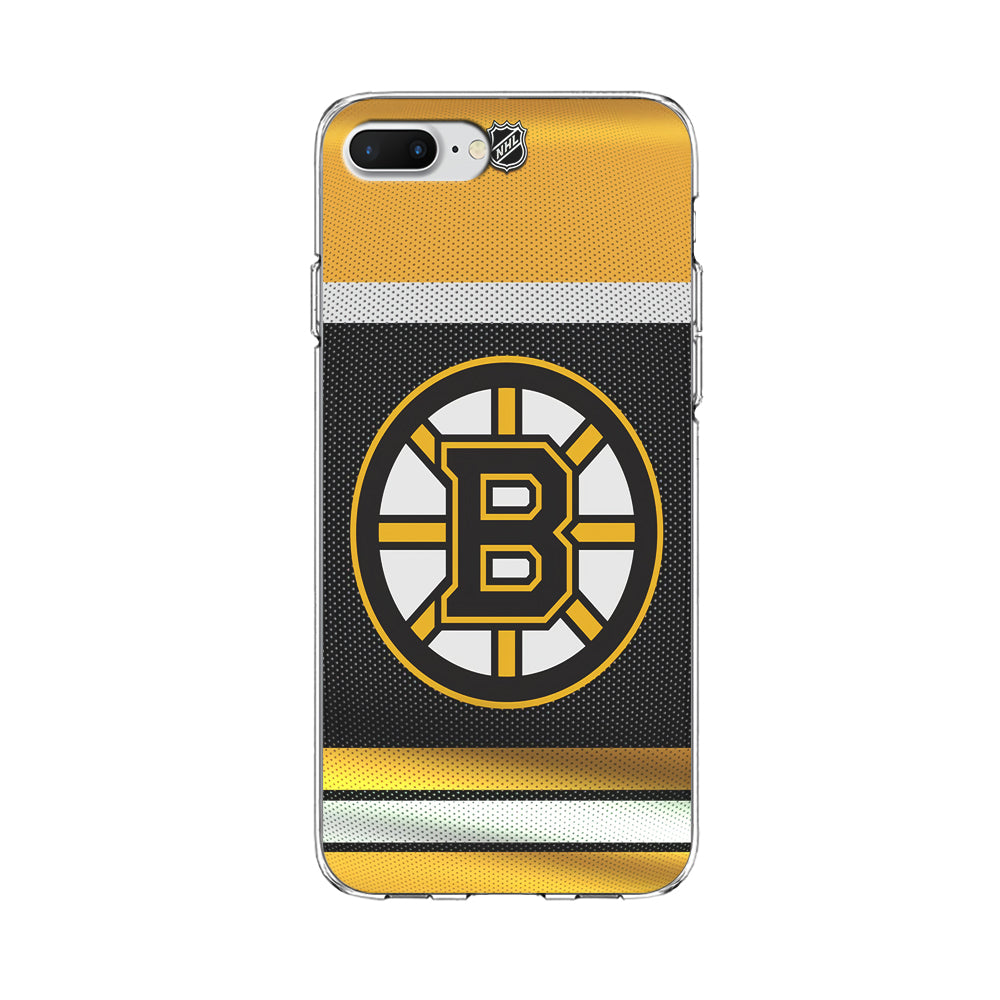 Hockey Boston Bruins NHL 002 iPhone 8 Plus Case-Phone Case-Clear Soft Case-Altracase