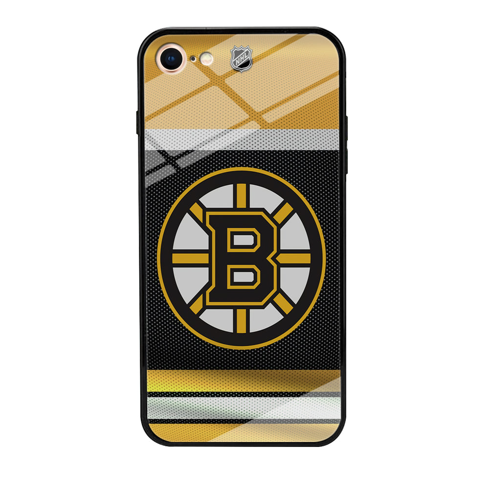 Hockey Boston Bruins NHL 002 iPhone 7 Case-Phone Case-Tempered Glass Case-Altracase