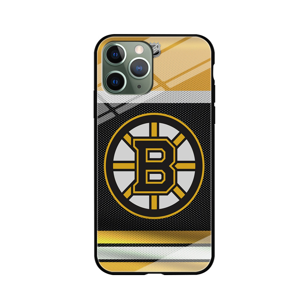 Hockey Boston Bruins NHL 002 iPhone 11 Pro Max Case-Phone Case-Tempered Glass Case-Altracase