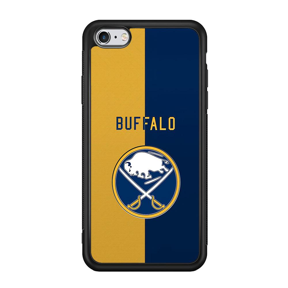 Hockey Buffalo Sabres NHL 001 iPhone 6 | 6s Case-Phone Case-Rubber Black (2D Case)-Altracase