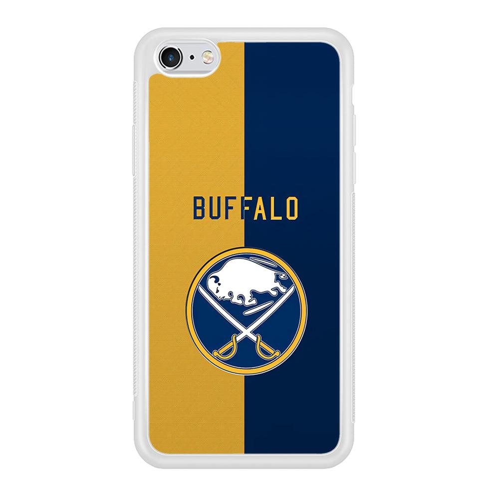 Hockey Buffalo Sabres NHL 001 iPhone 6 | 6s Case-Phone Case-Rubber White (2D Case)-Altracase