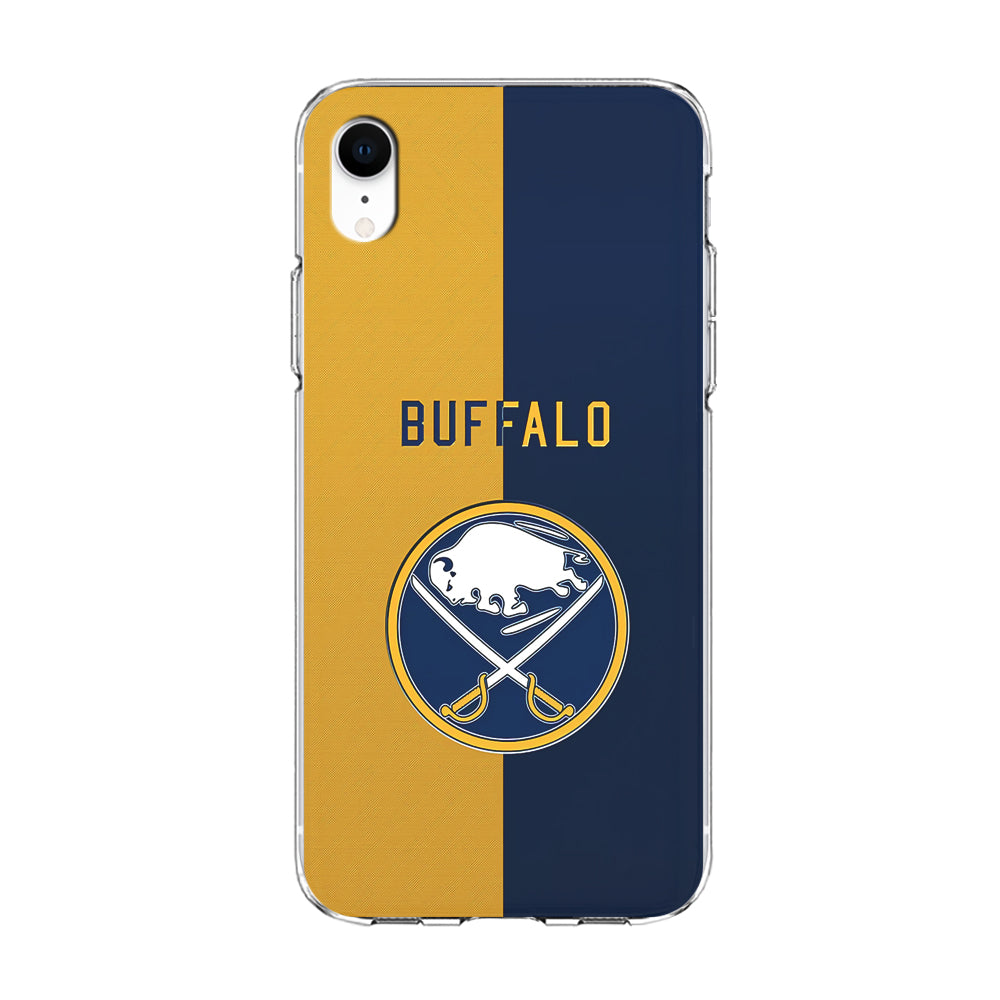 Hockey Buffalo Sabres NHL 001 iPhone XR Case-Phone Case-Clear Soft Case-Altracase