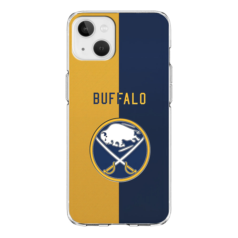 Hockey Buffalo Sabres NHL 001 iPhone 13 Mini Case-Phone Case-Clear Soft Case-Altracase