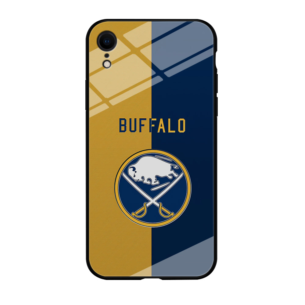 Hockey Buffalo Sabres NHL 001 iPhone XR Case-Phone Case-Tempered Glass Case-Altracase