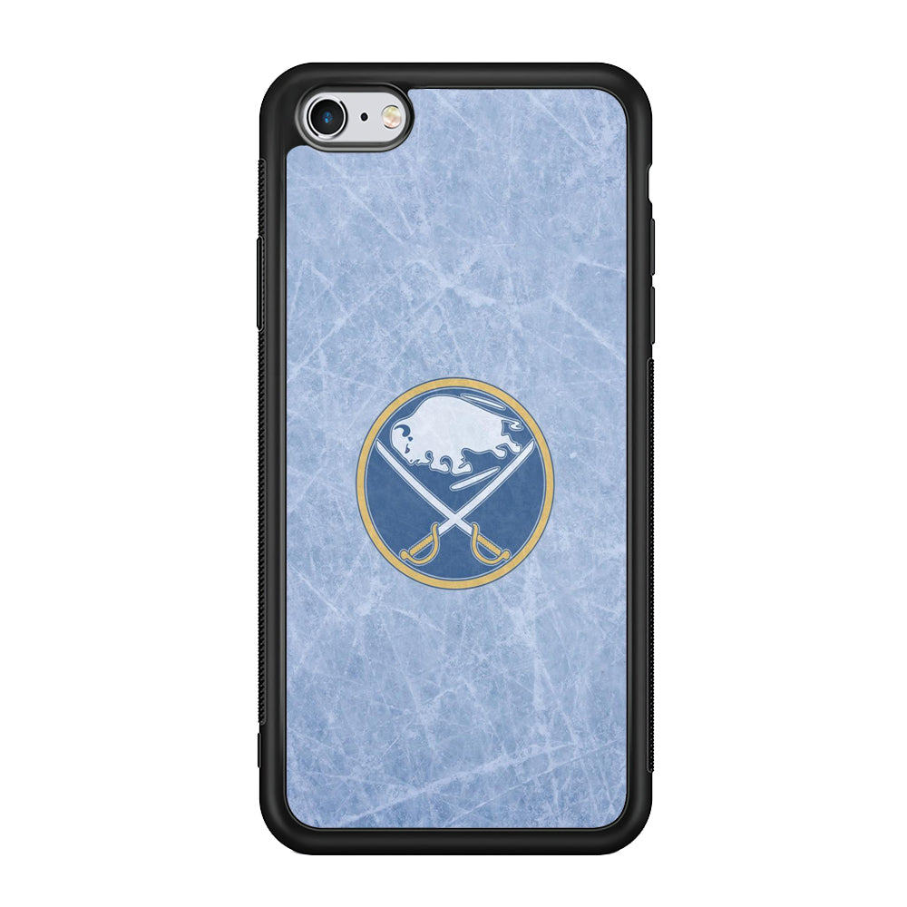 Hockey Buffalo Sabres NHL 002 iPhone 6 Plus | 6s Plus Case-Phone Case-Rubber Black (2D Case)-Altracase