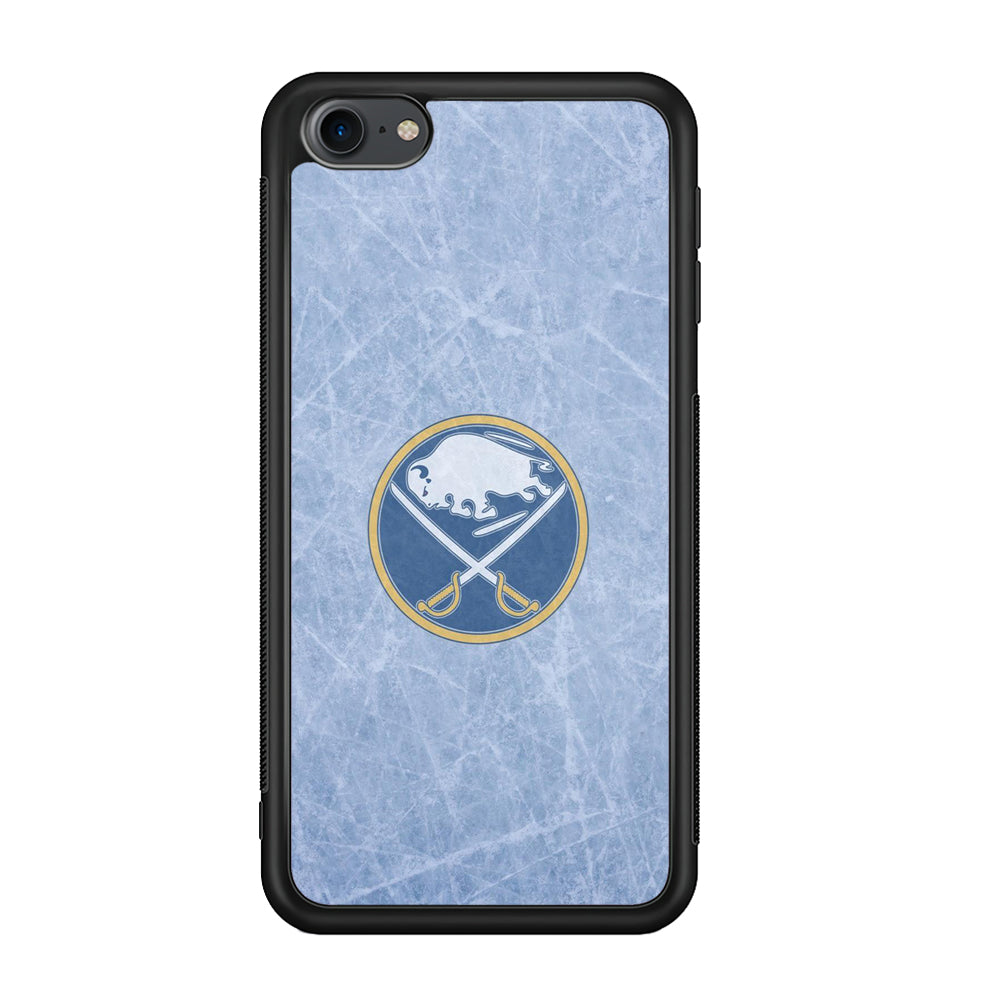 Hockey Buffalo Sabres NHL 002 iPod Touch 6 Case-Phone Case-Rubber Black (2D Case)-Altracase