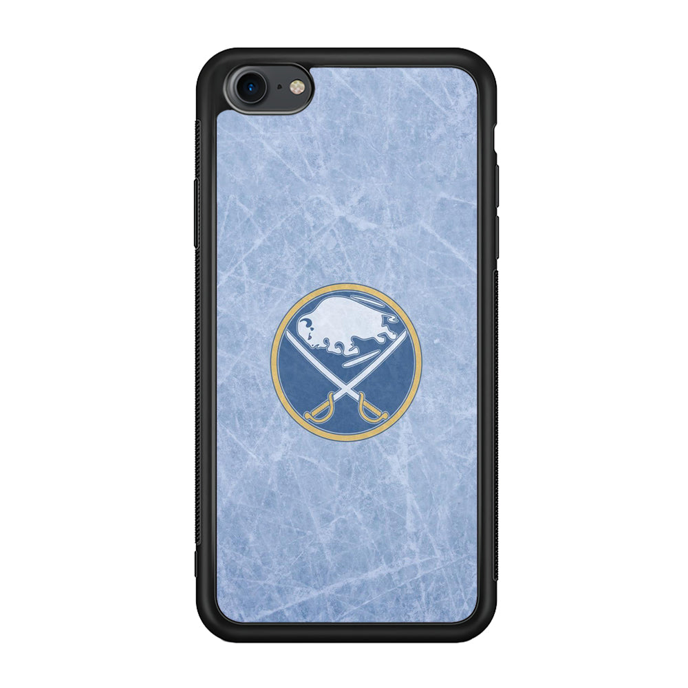 Hockey Buffalo Sabres NHL 002 iPhone 7 Case-Phone Case-Rubber Black (2D Case)-Altracase