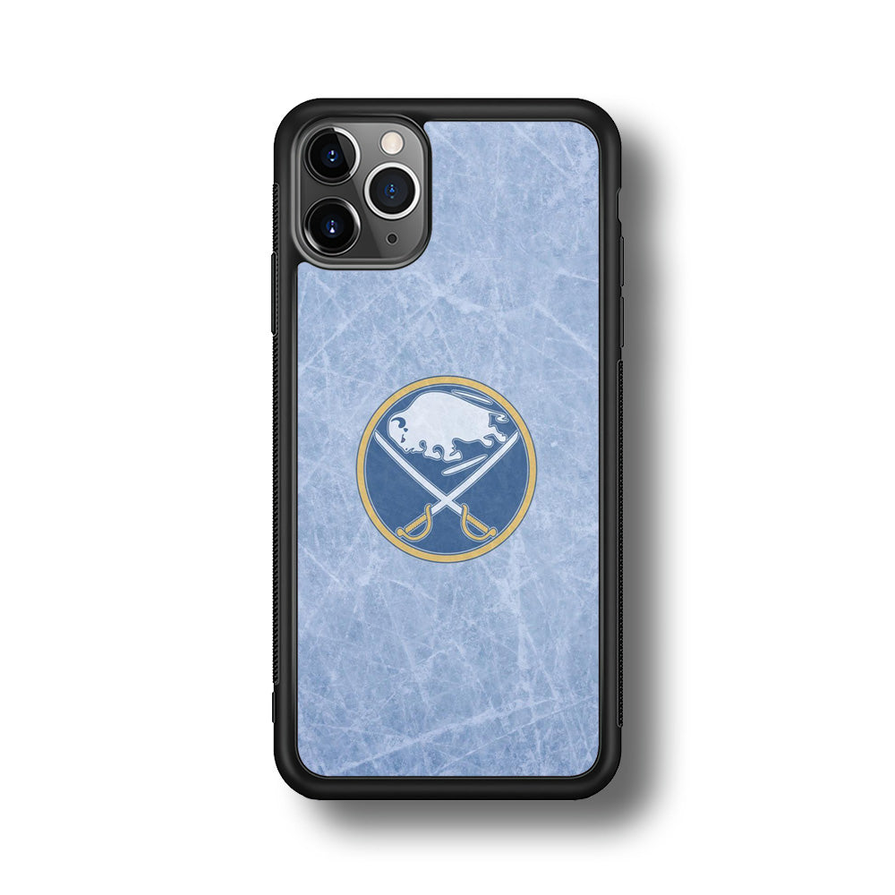 Hockey Buffalo Sabres NHL 002 iPhone 11 Pro Case-Phone Case-Rubber Black (2D Case)-Altracase