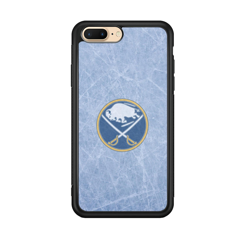 Hockey Buffalo Sabres NHL 002 iPhone 8 Plus Case-Phone Case-Rubber Black (2D Case)-Altracase