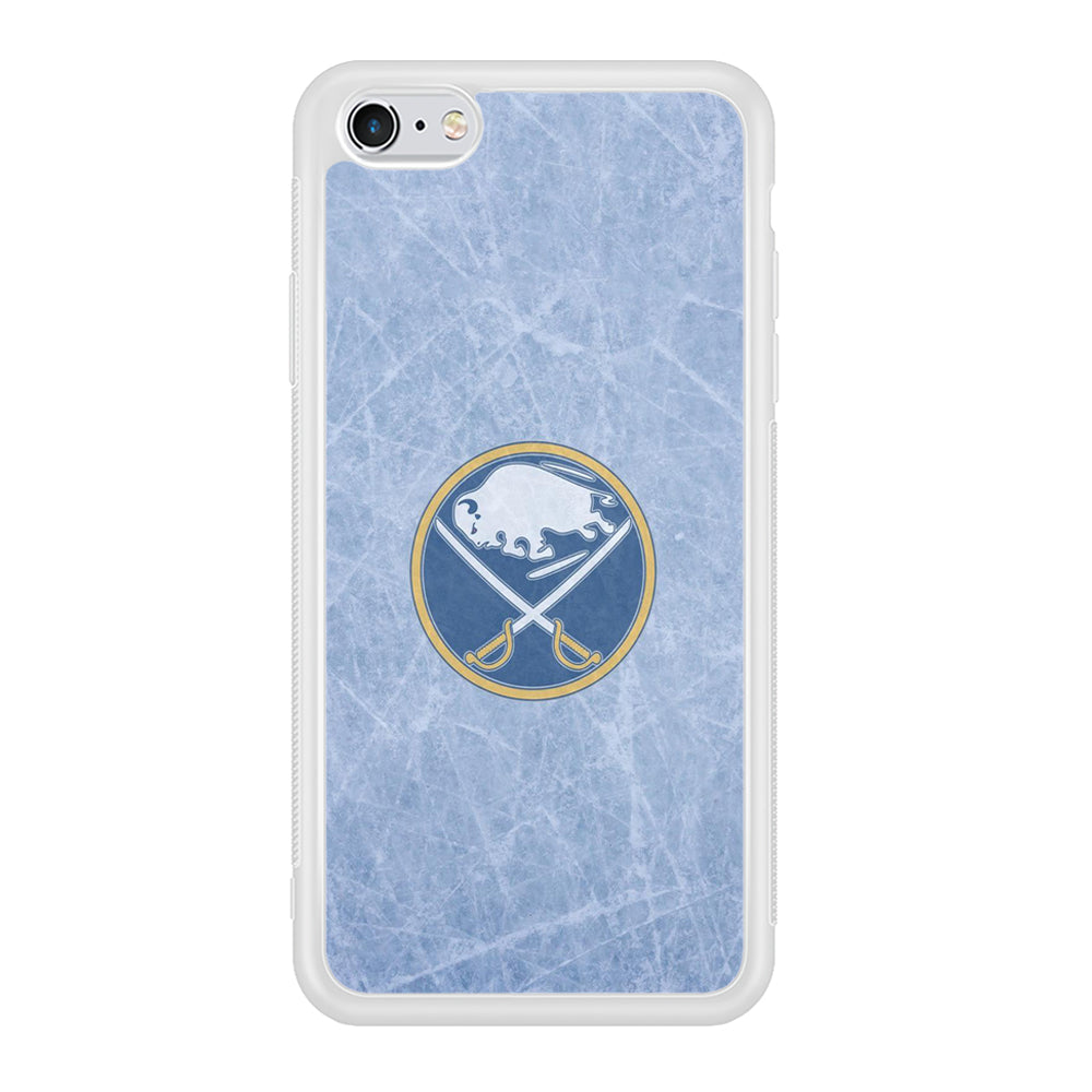 Hockey Buffalo Sabres NHL 002 iPhone 6 Plus | 6s Plus Case-Phone Case-Rubber White (2D Case)-Altracase