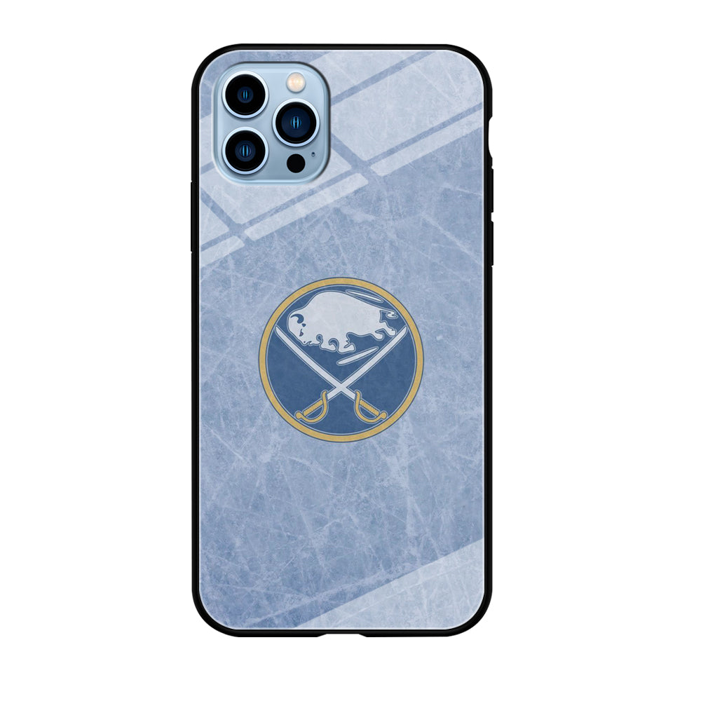 Hockey Buffalo Sabres NHL 002 iPhone 12 Pro Max Case-Phone Case-Tempered Glass Case-Altracase