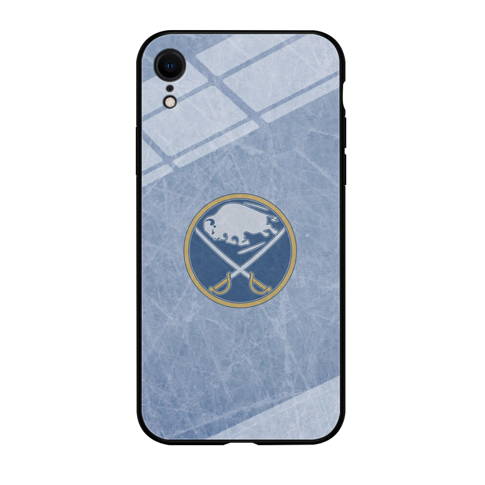 Hockey Buffalo Sabres NHL 002 iPhone XR Case-Phone Case-Tempered Glass Case-Altracase