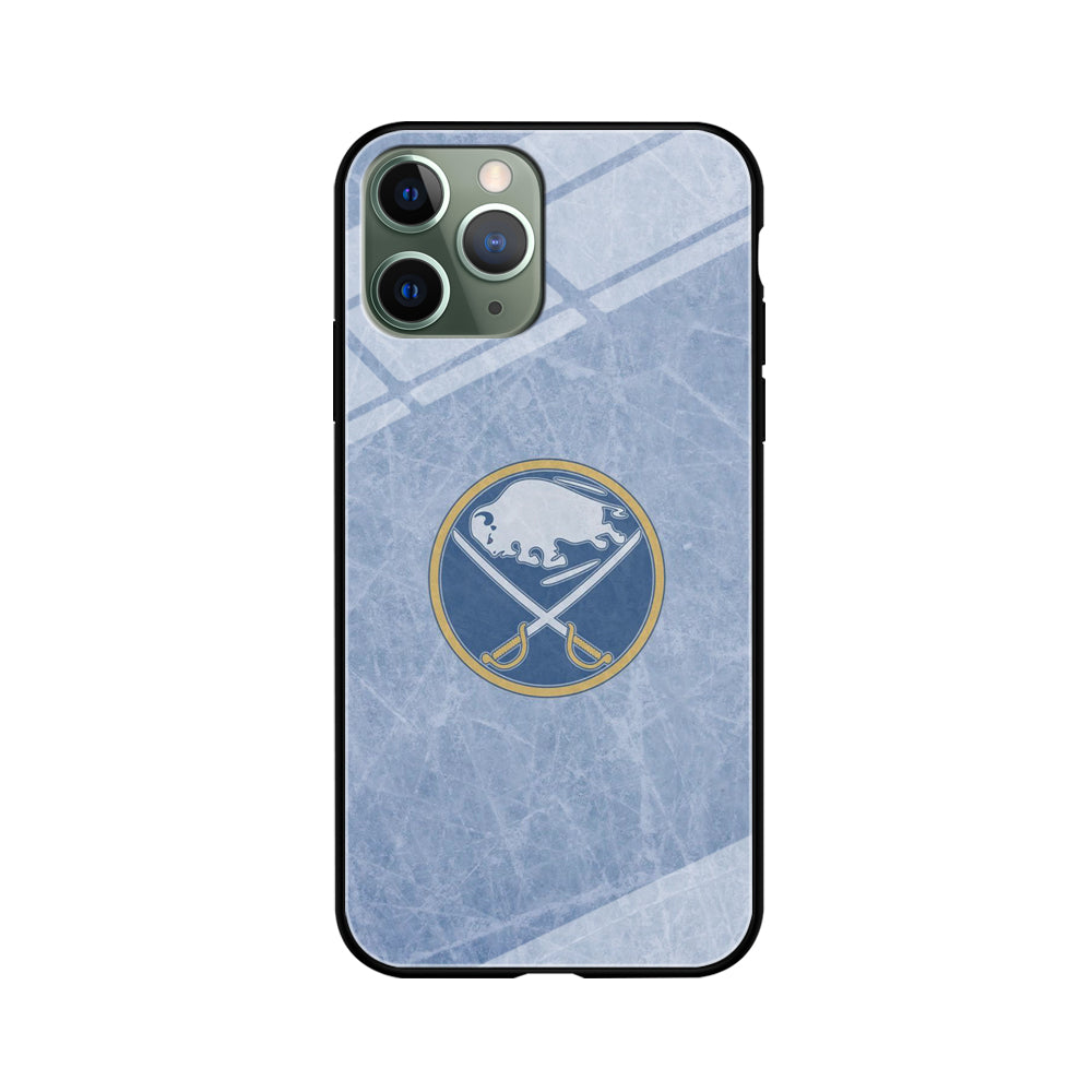Hockey Buffalo Sabres NHL 002 iPhone 11 Pro Case-Phone Case-Tempered Glass Case-Altracase