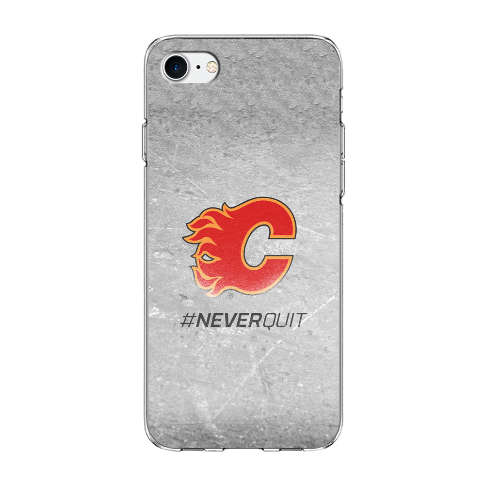 Hockey Calgary Flames NHL 001 iPhone 7 Case-Phone Case-Clear Soft Case-Altracase