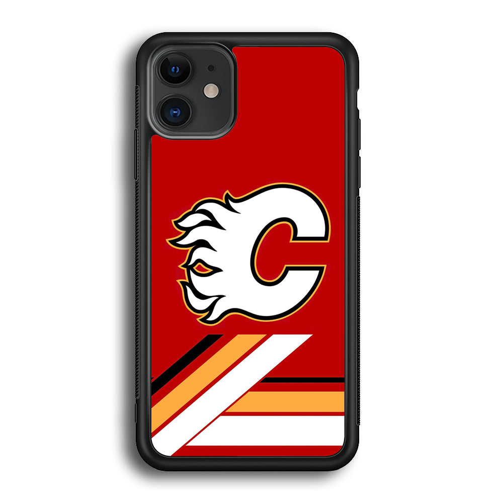 Hockey Calgary Flames NHL 002 iPhone 12 Mini Case - Altracase
