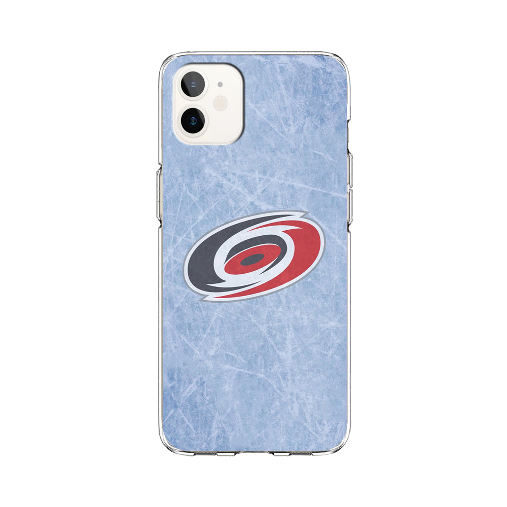 Hockey Carolina Hurricanes NHL 001 iPhone 12 Case-Phone Case-Clear Soft Case-Altracase