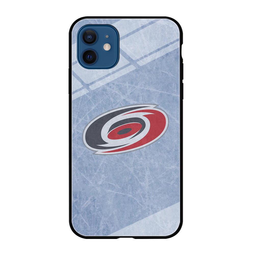 Hockey Carolina Hurricanes NHL 001 iPhone 12 Mini Case-Phone Case-Tempered Glass Case-Altracase