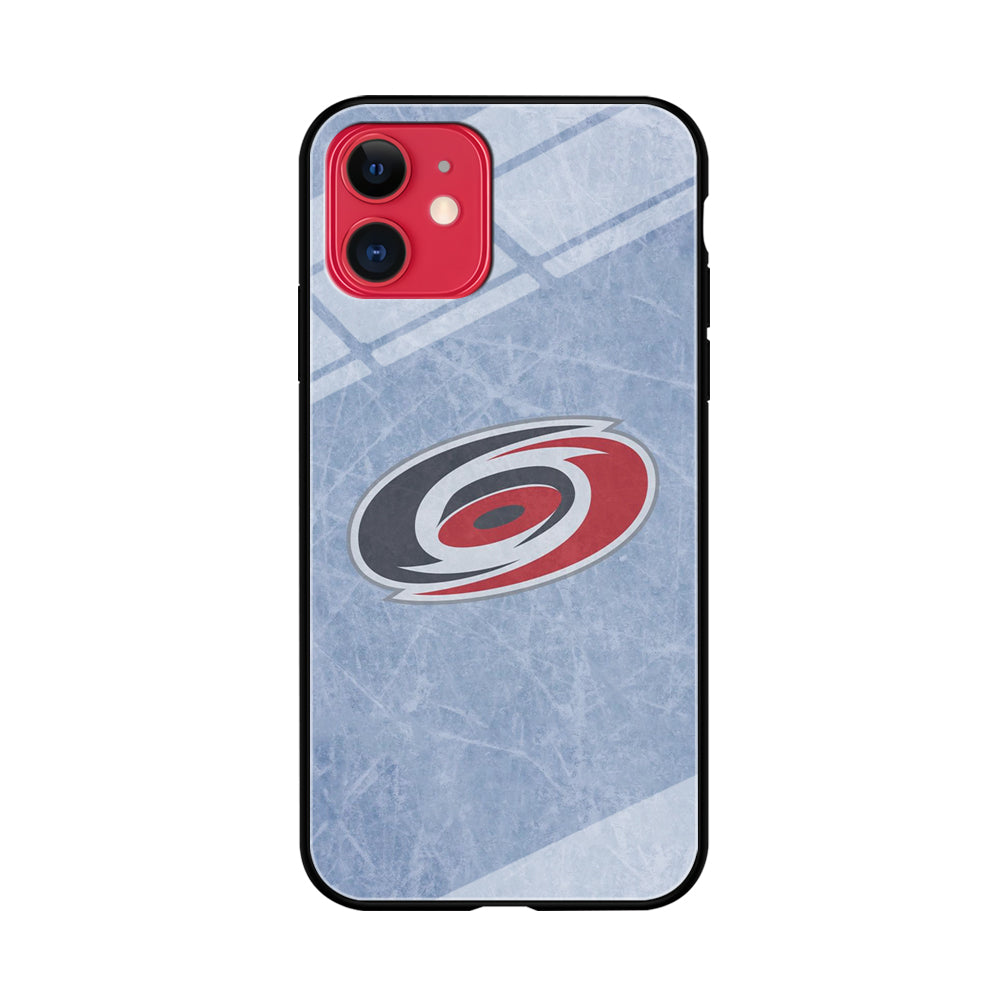 Hockey Carolina Hurricanes NHL 001 iPhone 11 Case-Phone Case-Tempered Glass Case-Altracase