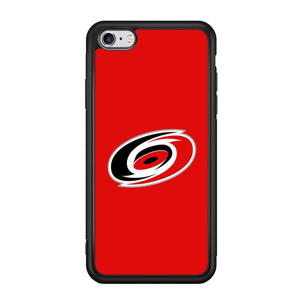 Hockey Carolina Hurricanes NHL 002 iPhone 6 | 6s Case-Phone Case-Rubber Black (2D Case)-Altracase