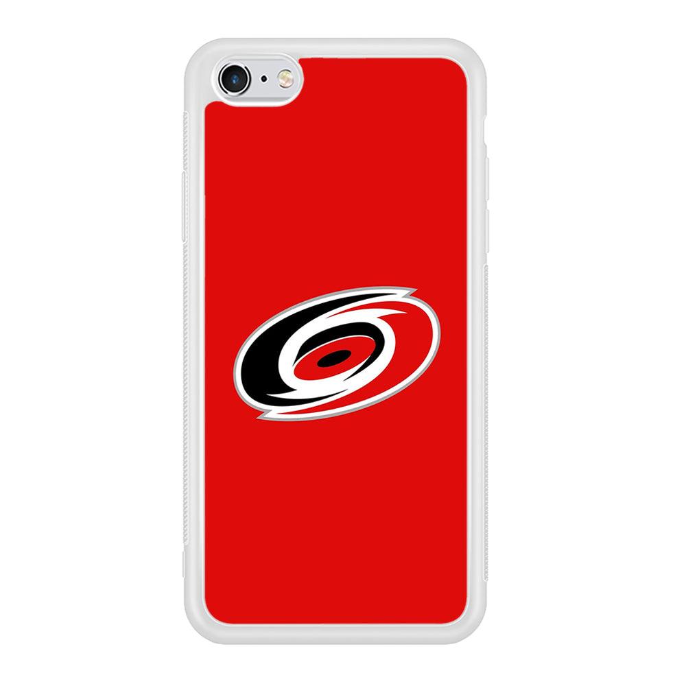 Hockey Carolina Hurricanes NHL 002 iPhone 6 | 6s Case-Phone Case-Rubber White (2D Case)-Altracase