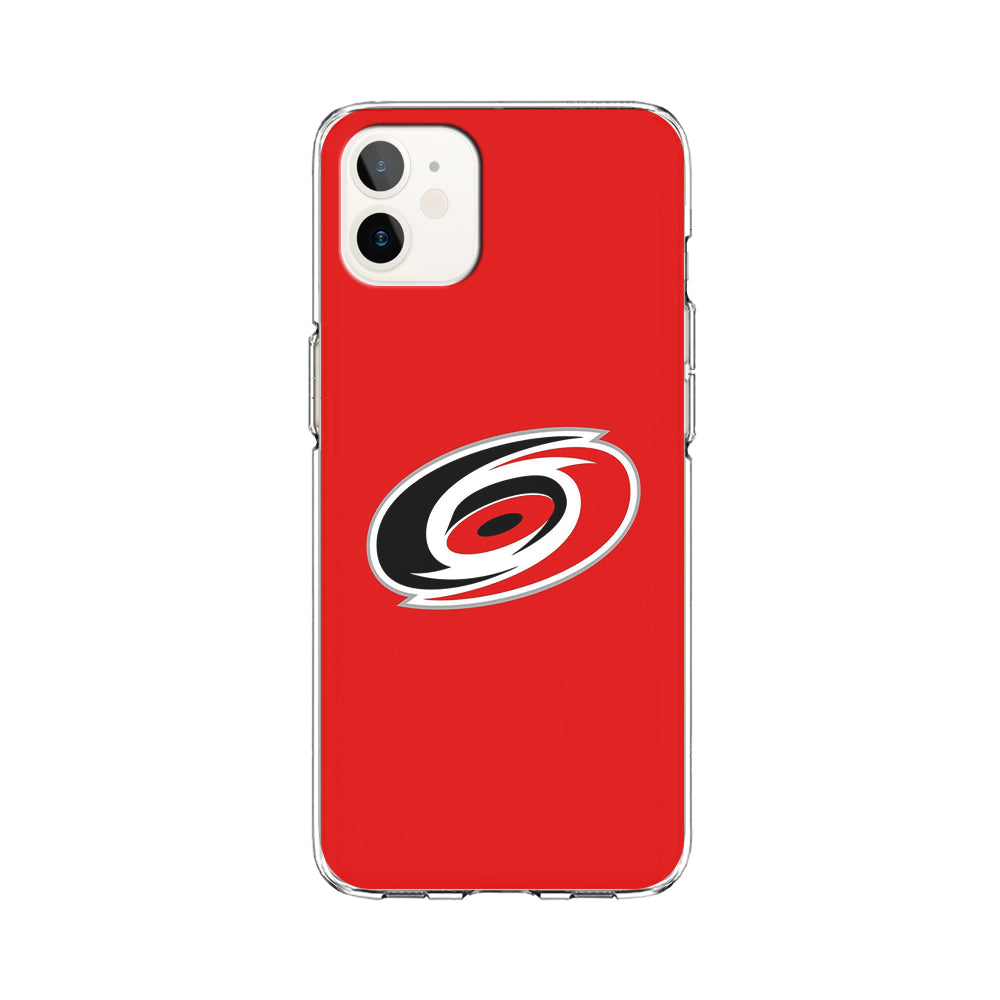 Hockey Carolina Hurricanes NHL 002 iPhone 12 Case-Phone Case-Clear Soft Case-Altracase