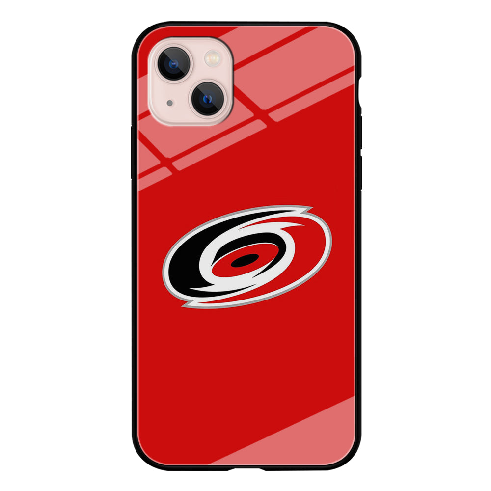 Hockey Carolina Hurricanes NHL 002 iPhone 15 Case-Phone Case-Tempered Glass Case-Altracase