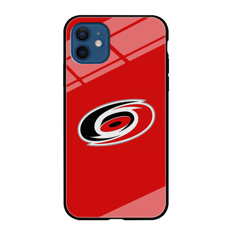 Hockey Carolina Hurricanes NHL 002 iPhone 12 Mini Case-Phone Case-Tempered Glass Case-Altracase