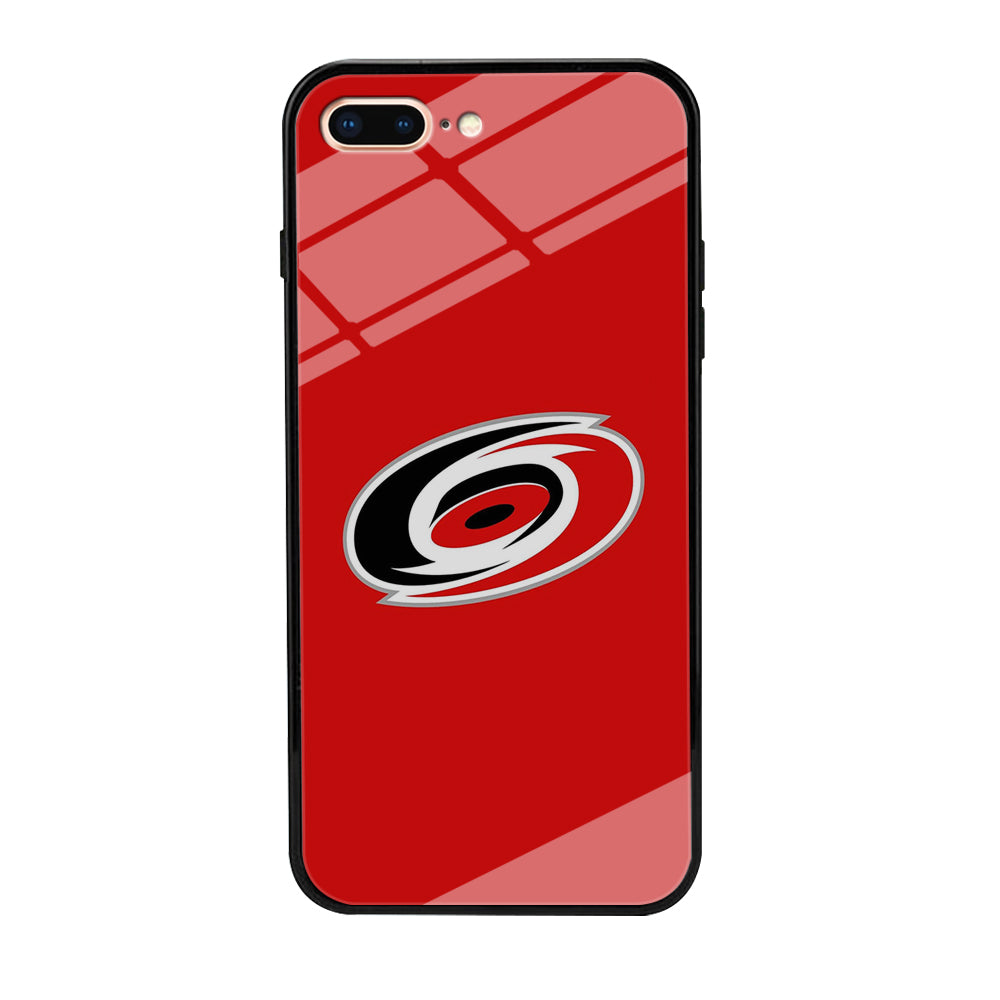 Hockey Carolina Hurricanes NHL 002 iPhone 8 Plus Case-Phone Case-Tempered Glass Case-Altracase