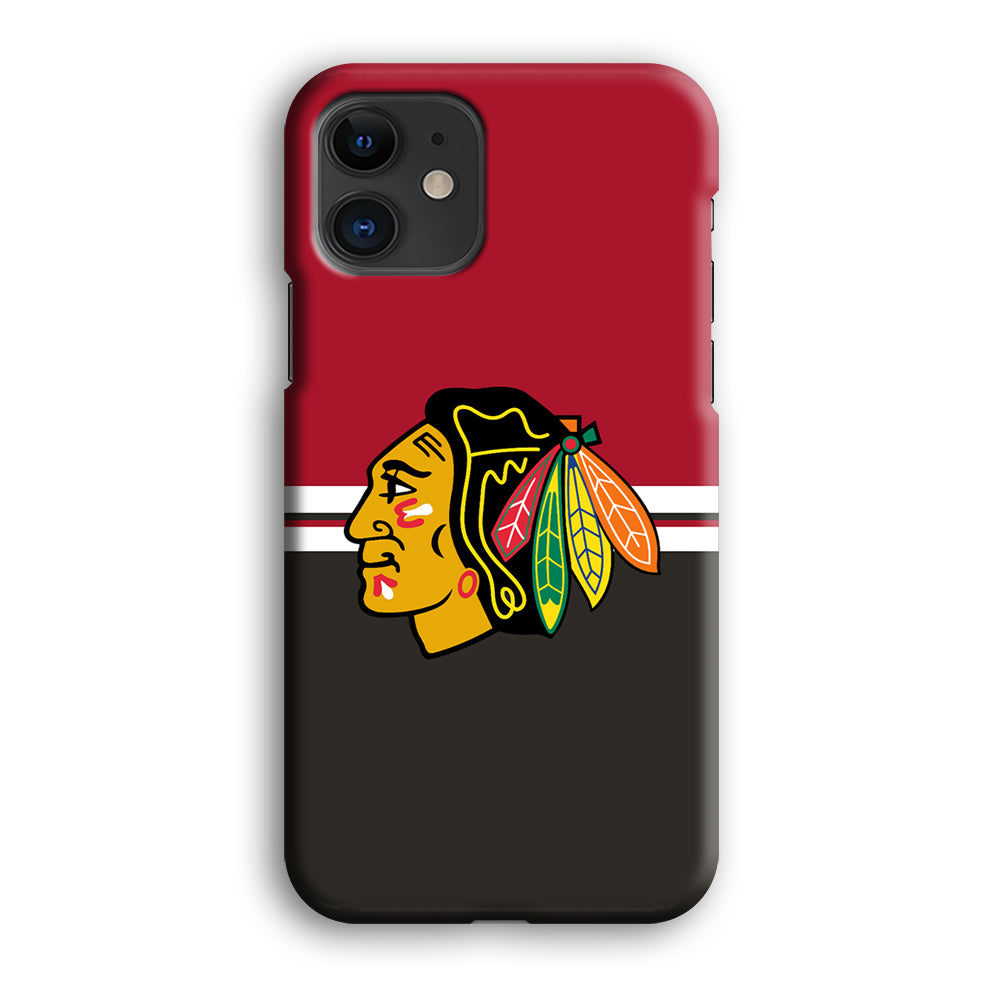 Hockey Chicago Blackhawks NHL 001 iPhone 12 Case-Phone Case-3D Case-Altracase