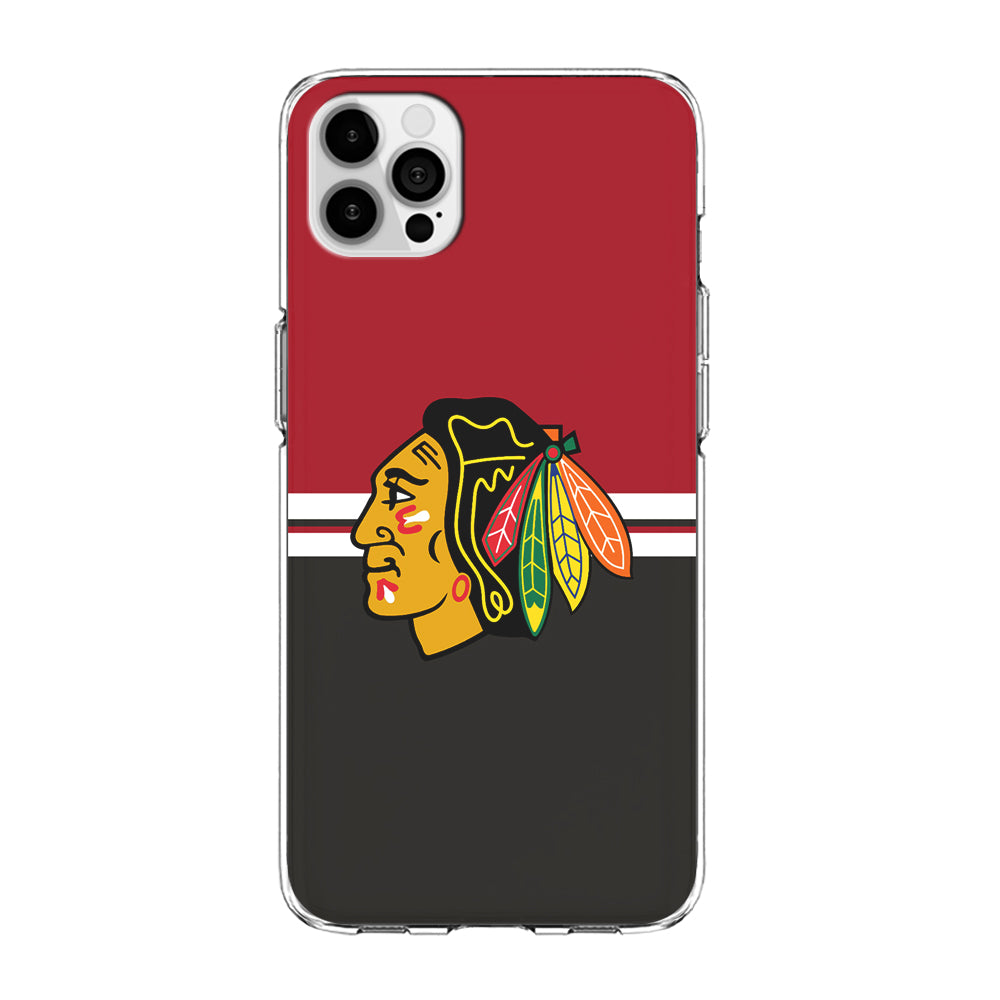 Hockey Chicago Blackhawks NHL 001 iPhone 15 Pro Case-Phone Case-Clear Soft Case-Altracase