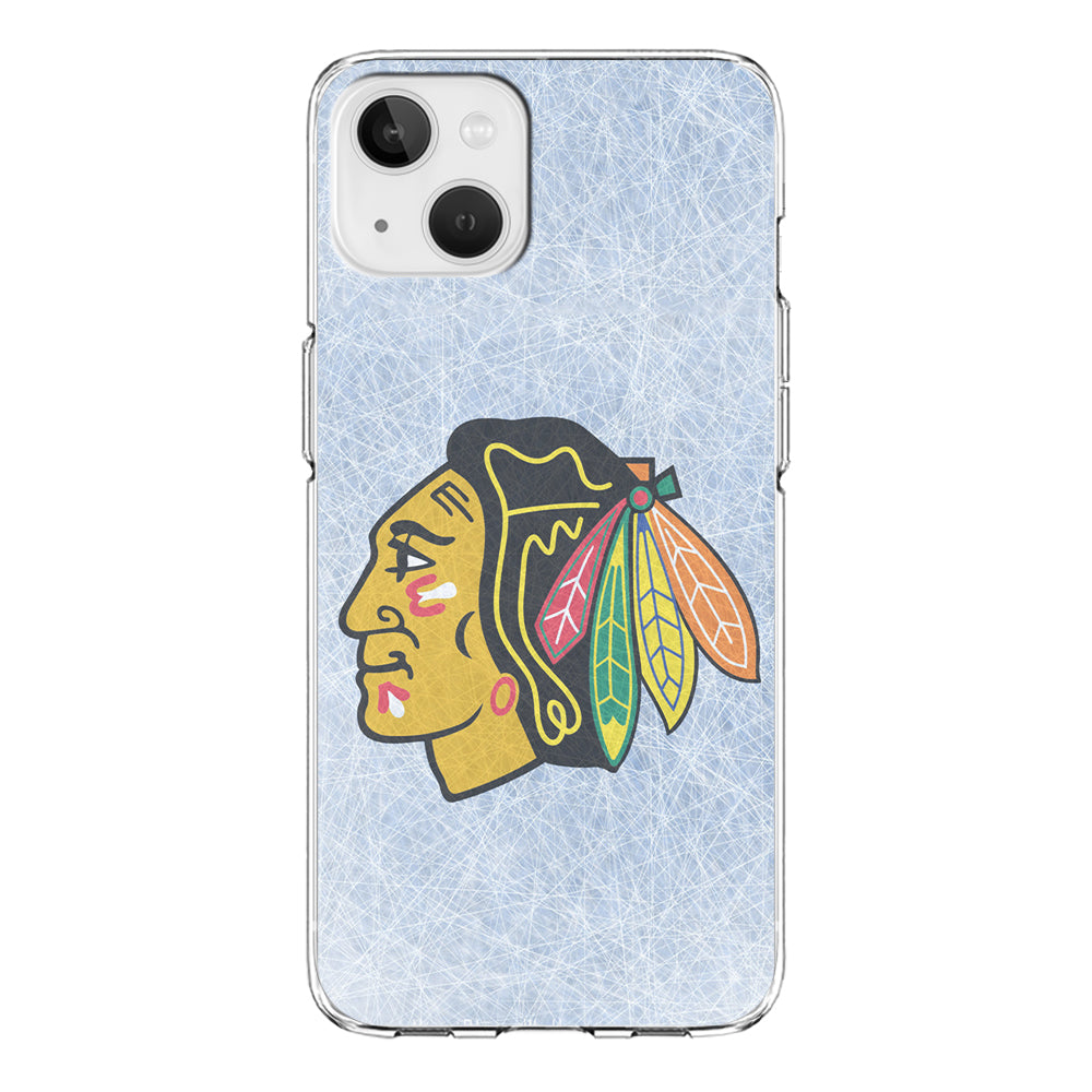 Hockey Chicago Blackhawks NHL 002 iPhone 13 Mini Case-Phone Case-Clear Soft Case-Altracase