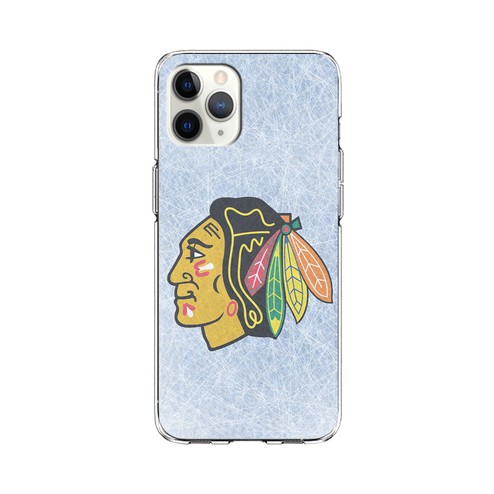 Hockey Chicago Blackhawks NHL 002 iPhone 11 Pro Case-Phone Case-Clear Soft Case-Altracase