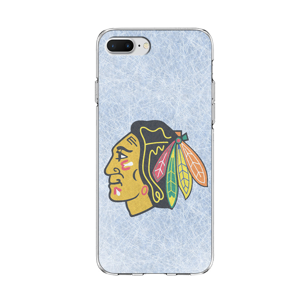 Hockey Chicago Blackhawks NHL 002 iPhone 7 Plus Case-Phone Case-Clear Soft Case-Altracase
