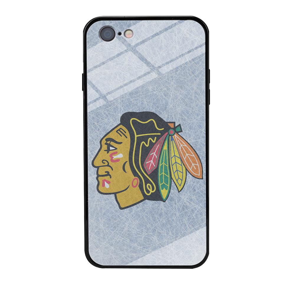 Hockey Chicago Blackhawks NHL 002 iPhone 6 | 6s Case-Phone Case-Tempered Glass Case-Altracase