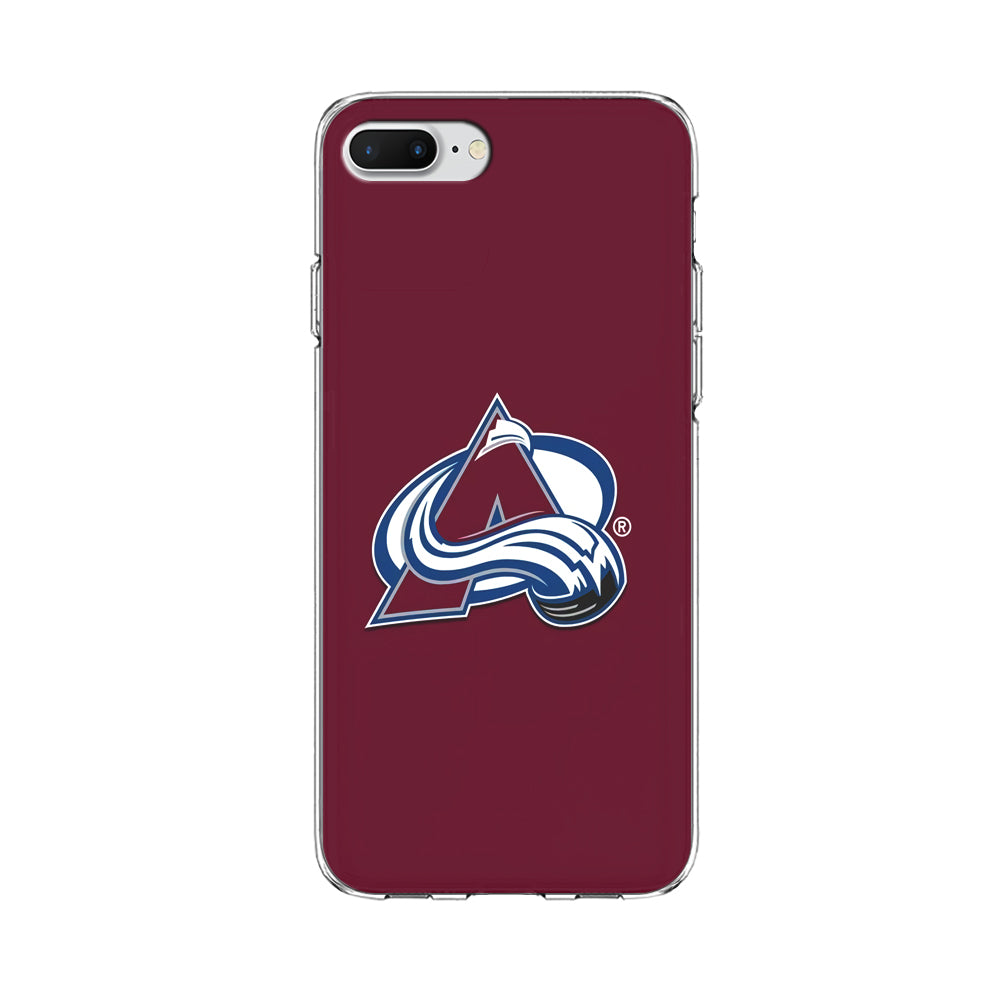 Hockey Colorado Avalanche NHL 001 iPhone 8 Plus Case-Phone Case-Clear Soft Case-Altracase