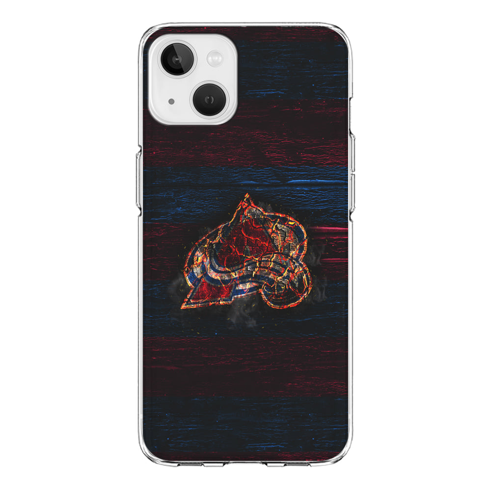 Hockey Colorado Avalanche NHL 002 iPhone 13 Mini Case-Phone Case-Clear Soft Case-Altracase