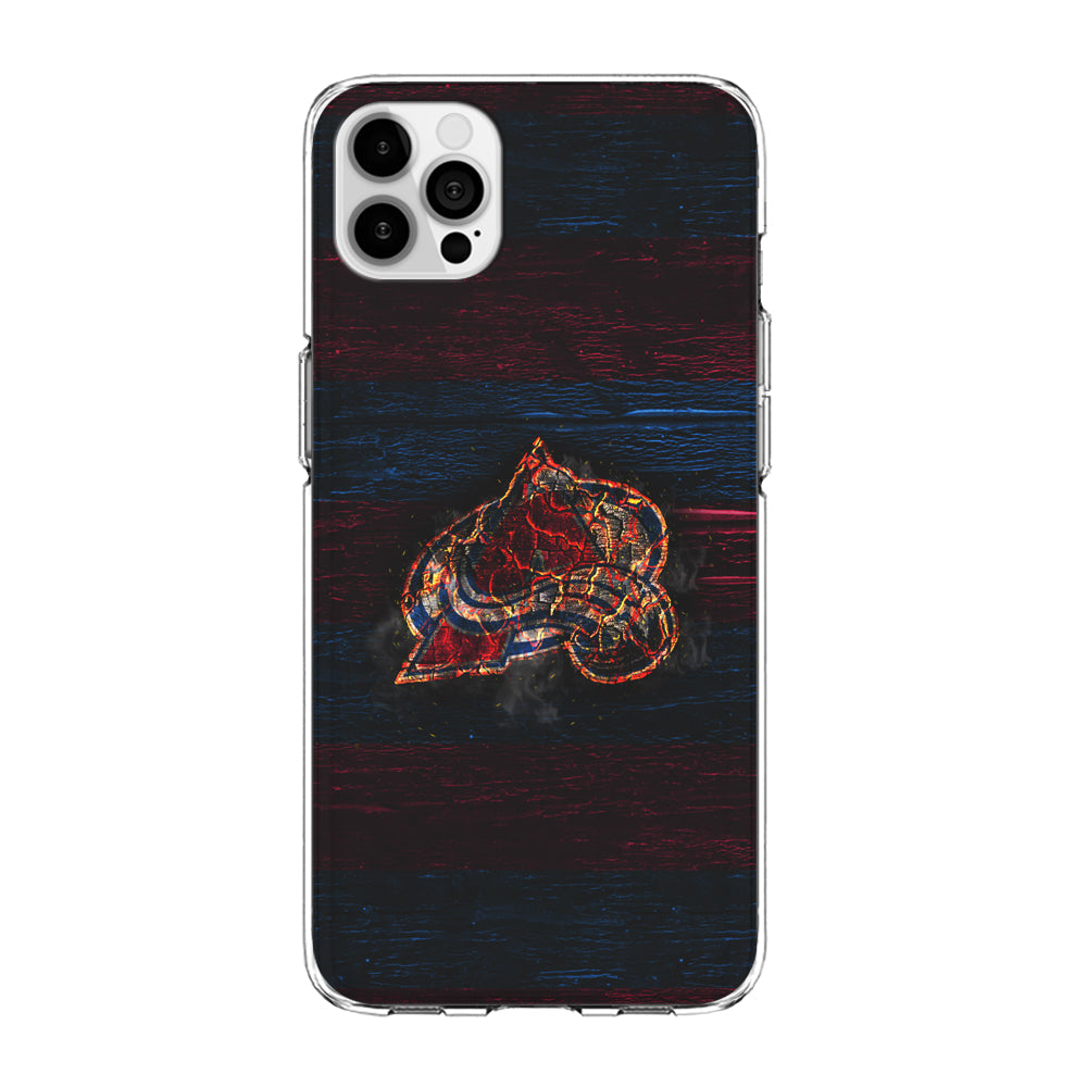 Hockey Colorado Avalanche NHL 002 iPhone 13 Pro Case-Phone Case-Clear Soft Case-Altracase