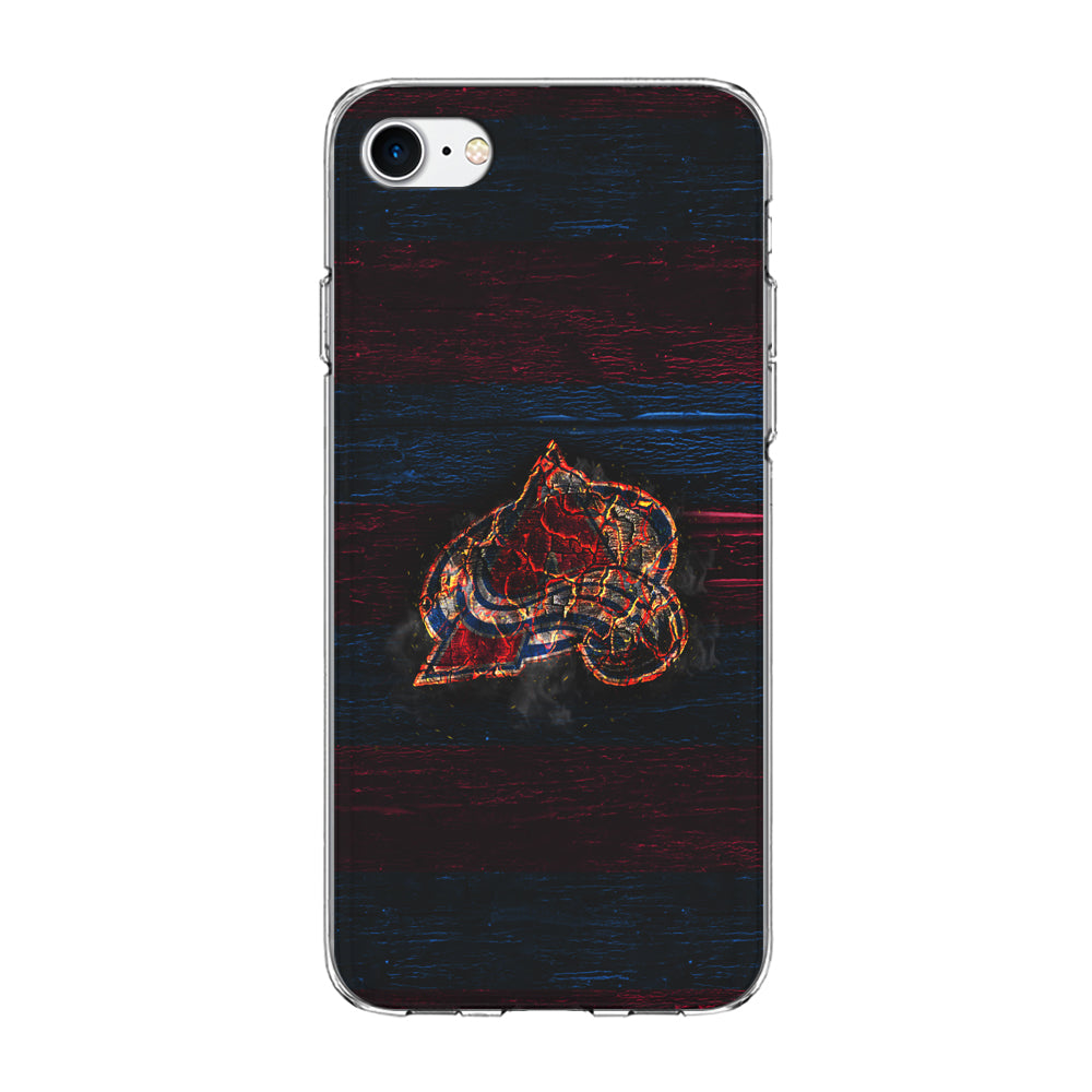 Hockey Colorado Avalanche NHL 002 iPhone 7 Case-Phone Case-Clear Soft Case-Altracase
